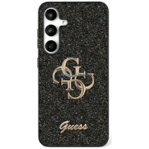 Guess GUHCS25MHG4SGK Fixed Glitter Big 4G tok Samsung Galaxy S25 Plus - fekete
