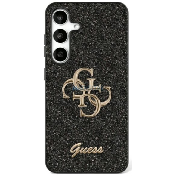 Guess GUHCS25MHG4SGK Fixed Glitter Big 4G tok Samsung Galaxy S25 Plus - fekete