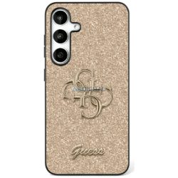   Guess GUHCS25MHG4SGD Fixed Glitter Big 4G tok Samsung Galaxy S25 Plus - arany színű