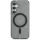 Guess GUHMS25SPFTDTEK IML Rhinestones MagSafe-kompatibilis tok Samsung Galaxy S25 - fekete