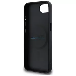 GUESS tok az iPhone 16e, MagSafe-kompatibilis, GUHMPSE4P4SM4MK (PU 4G Small, 4G és Classic) fekete