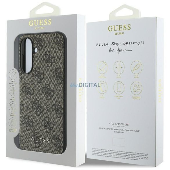 Guess GUHCSA36GF4GBR 4G Charm tok Samsung Galaxy A36 - barna