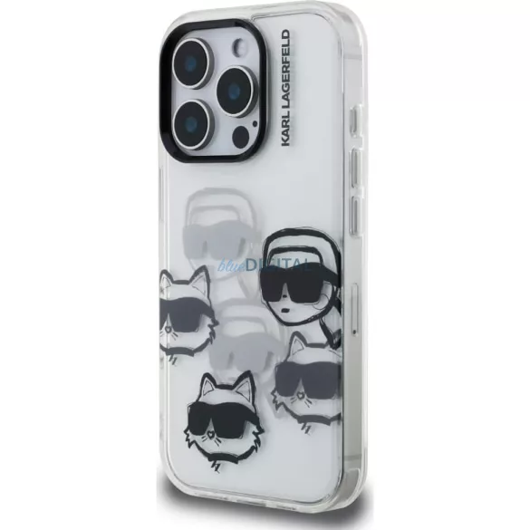 KARL LAGERFELD tok az iPhone 16 Pro Maxhoz, KLHCP16XHMCHKCT (IML Multi K&C fejminta)