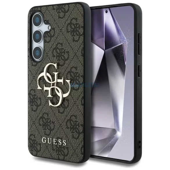 GUESS tok a SAMSUNG S25 Plus-hoz GUHCS25M4GMGBR (Big 4G Logo Classic) barna színben