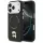 KARL LAGERFELD tok IPHONE 17 Pro kompatibilis MagSafe KLHMP17LPSMLRKLK (PU Karl Pin) fekete