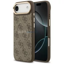   GUESS tok IPHONE 17 Air kompatibilis a MagSafe GUHMP17MP4MSEGCW (PU 4G W/ Classic) barna