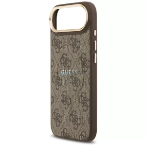GUESS tok IPHONE 17 Air kompatibilis a MagSafe GUHMP17MP4MSEGCW (PU 4G W/ Classic) barna