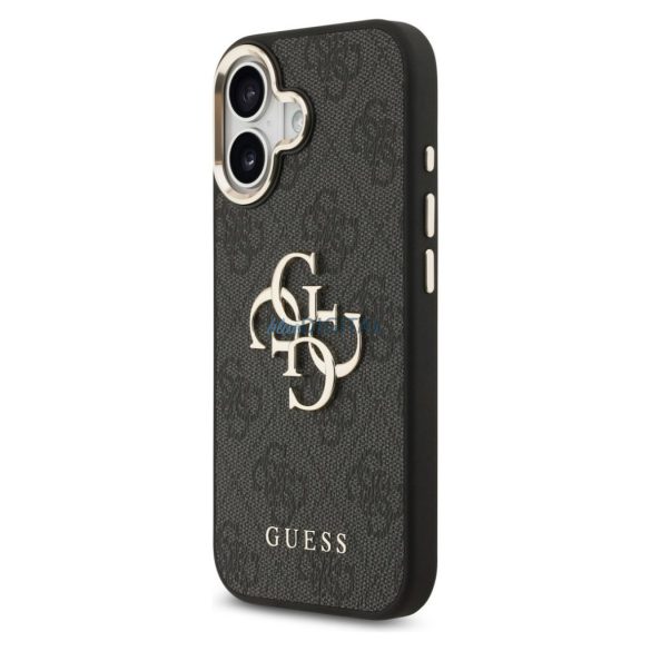 GUESS tok IPHONE 17 GUHCP17S4GMGCGR (PU W/ Big 4G Classic Logo) arany fekete