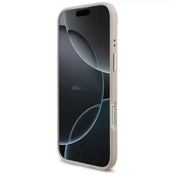 GUESS tok az IPHONE 17 Air készülékhez GUHCP17M4GMGCPI (PU W/ Big 4G Classic Logo) arany rózsaszínű