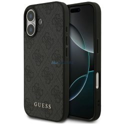   GUESS tok az IPHONE 17-hez GUHCP17SG4GFGR (PU 4G Classic) fekete