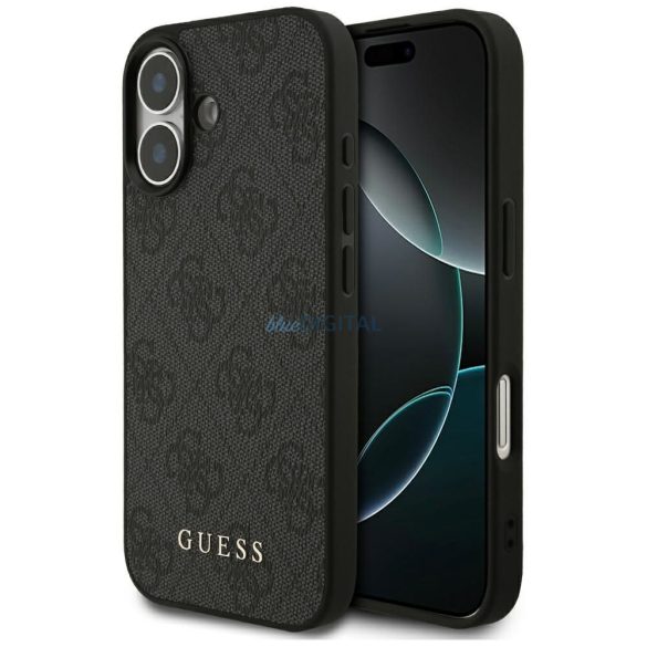 GUESS tok az IPHONE 17-hez GUHCP17SG4GFGR (PU 4G Classic) fekete