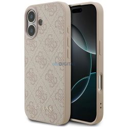   GUESS tok az IPHONE 17-hez GUHCP17SG4GFPI (PU 4G Classic) rózsaszínű