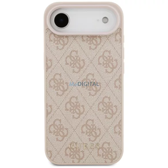 GUESS tok az IPHONE 17 Air készülékhez GUHCP17MG4GFPI (PU 4G Classic) rózsaszínű