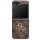 GUESS tok SAMSUNG Z Flip7 GUHCZF74GMGBR (PU bőr 4G fém logó) barna