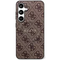   GUESS tok a SAMSUNG S25 FE készülékhez, kompatibilis a MagSafe készülékkel GUHMS25FEG4GFRW (Ring Classic Logo) barna színű