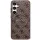 GUESS tok a SAMSUNG S25 FE készülékhez, kompatibilis a MagSafe készülékkel GUHMS25FEG4GFRW (Ring Classic Logo) barna színű