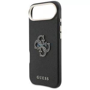 GUESS tok az iPhone 17 Air, GUHCP17M5PS4RGGK (PU FW műgyanta logóval), fekete