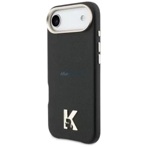 KARL LAGERFELD iPhone 17 Air tok, MagSafe-kompatibilis, KLHMP17M5PGFKHGK (PU FW, KHead logóval) fekete