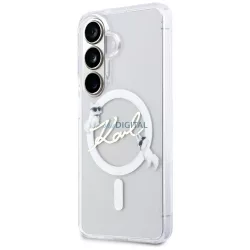   KARL LAGERFELD tok SAMSUNG S26 KLHMS26S5HKSCAH modellhez (mágneses IML KC Script) átlátszó