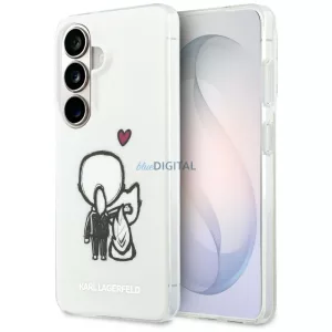 KARL LAGERFELD tok SAMSUNG S26 KLHMS26S6HKCBHH modellhez (mágneses IML, K&C hátsó logóval), átlátszó