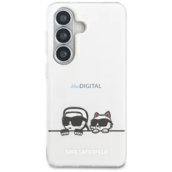   KARL LAGERFELD tok SAMSUNG S26 KLHMS26S6HPKACH modellhez (mágneses IML K&C Peekaboo) átlátszó