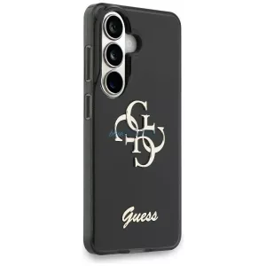 GUESS tok SAMSUNG S26 GUHCS26S5HC4MLSK (IML Big Metal 4G és Script) modellhez, fekete