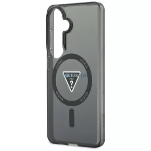 GUESS tok SAMSUNG S26 GUHMS26SHGTMLCGK modellhez (mágneses IML, színátmenetes háromszög) fekete