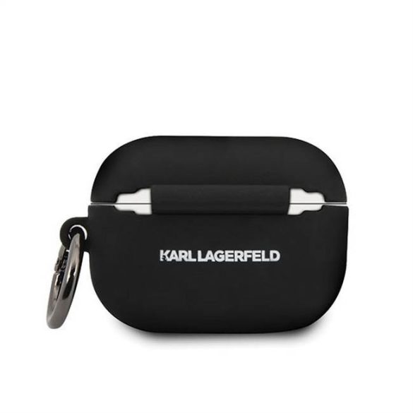 eredeti Karl Lagerfeld KLACAPSILGLBK Apple Airpods Pro fekete telefontok