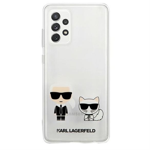 Eredeti tok Karl Lagerfeld Klhca72cktr Samsung A72 4G / A72 5G átlátszó