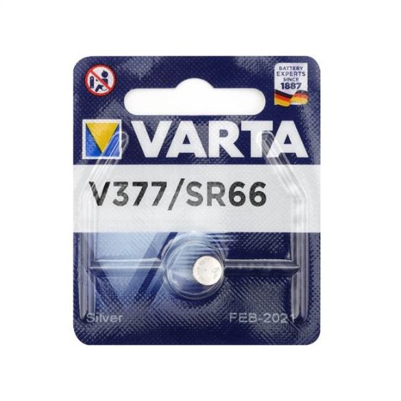 Varta elem órához 1,5V V377 1 db.