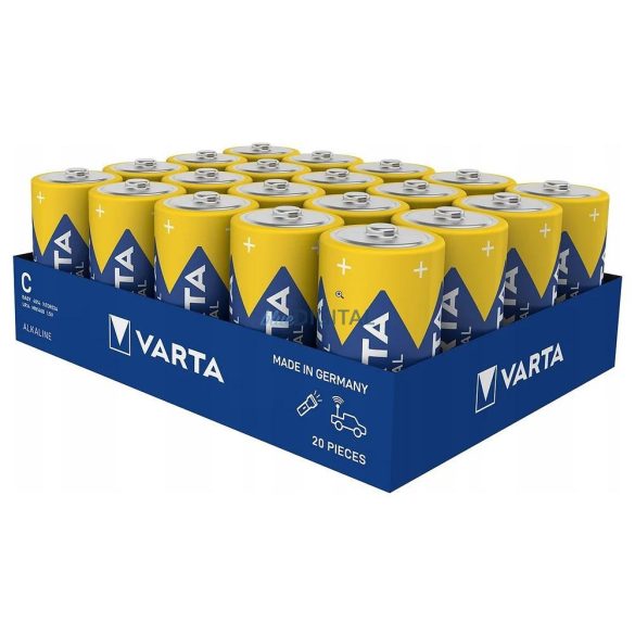 VARTA alkáli elem R14 (C típus) Industrial Pro 20 db