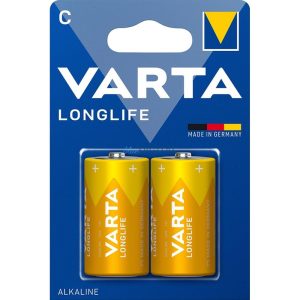 Varta Longlife C (R14) alkáli elem - 2 db