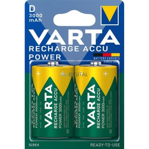 Varta Accu Power újratölthető elem D (R20) 3000mAh - 2 db