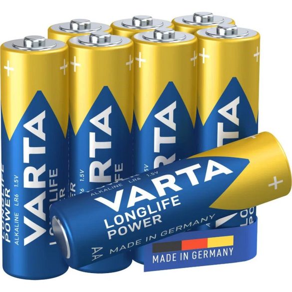 Varta R6 alkáli elem (AA) Longlife Power 8 db