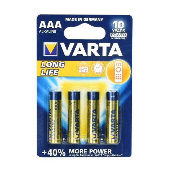 Batery Varta  R3 (AAA) 4szt. Longlife Power