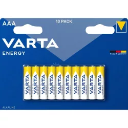Varta Energy AAA (R3) alkáli elem - 10 db