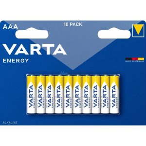 Varta Energy AAA (R3) alkáli elem - 10 db