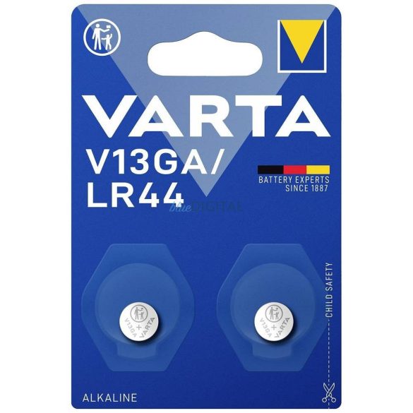 Varta V13GA (LR44) alkáli elelm - 2 db