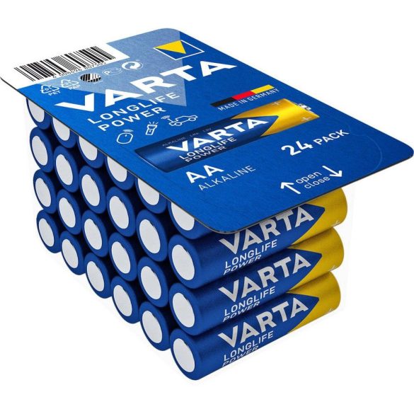 Varta R6 alkáli elem (AA) Longlife Power 24 db