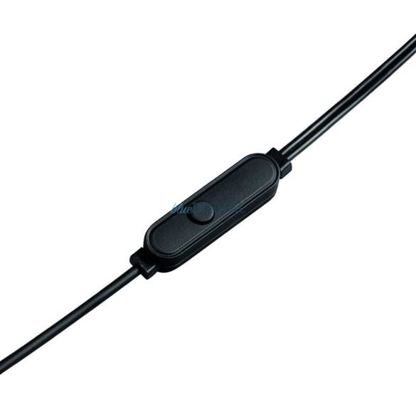 Thomson EAR3005BK vezetékes fülhallgató 3.5mm jack csatlakozóval, mikrofonnal - fekete