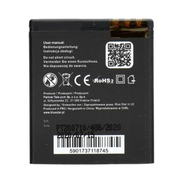 Akkumulátor Nokia N95 / N93i / E65 1100 mAh Li-Ion (BS) PREMIUM