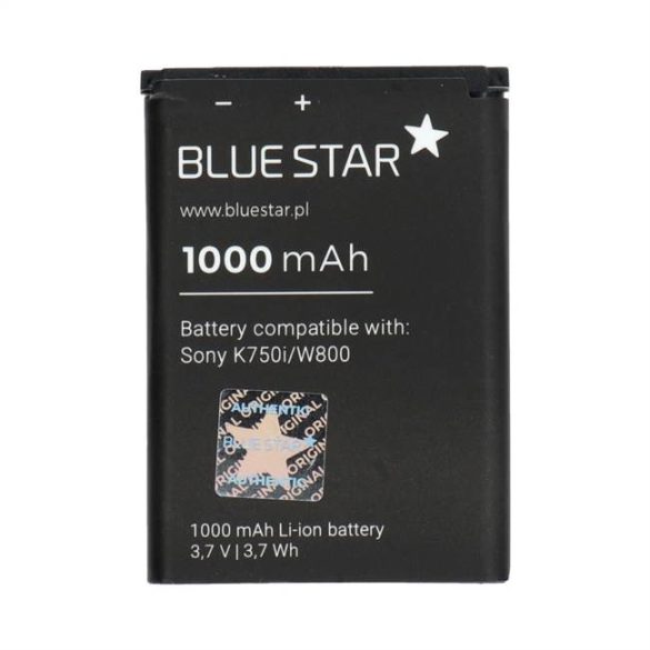 Akkumulátor Sony Ericsson K750i / W800 / W550i / Z300 1000 mAh Li-Ion (BS) PREMIUM