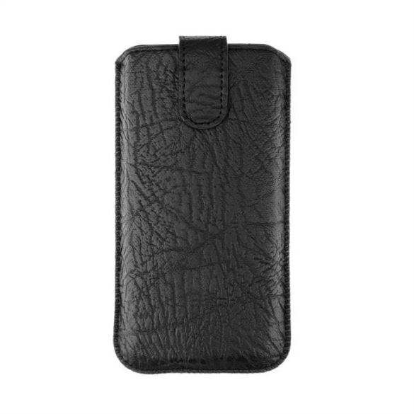 Forcell Slim Kora 2 tok - az Iphone 5 / 5S / 5SE / 5C fekete telefontok