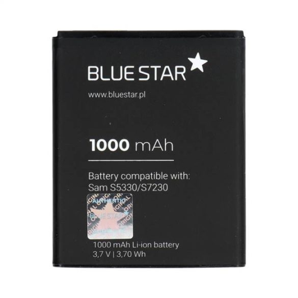 Akkumulátor Samsung Wave 533 (S5330) / Wave 723 / (S7230) / Galaxy Mini (S5570) 1000 mAh Li-Ion Blue Star