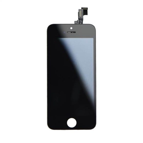 LCD képernyő iPhone 5S digitalizálóval fekete HQ
