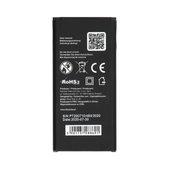 Akkumulátor Samsung Galaxy S5 Mini (G800F) 2500 mAh Li-Ion BS PREMIUM