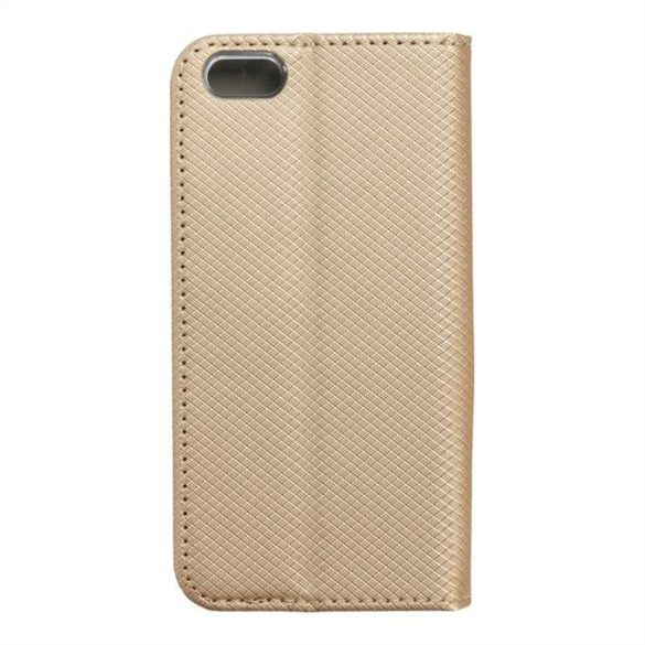 okos kihajtható tok iPhone 5 / 5S / 5SE arany telefontok
