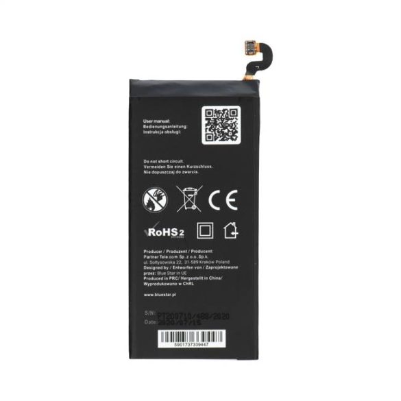 Akkumulátor Samsung Galaxy S6 2550 mAh Li-Ion BS PREMIUM