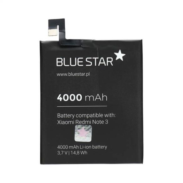 Akkumulátor Xiaomi redmi Note 3 (BM46) 4000 mAh Li-Ion Blue Star