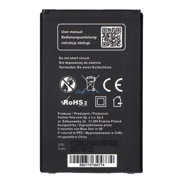 Blue Star Premium akkumulátor LG K10 2300 mAh